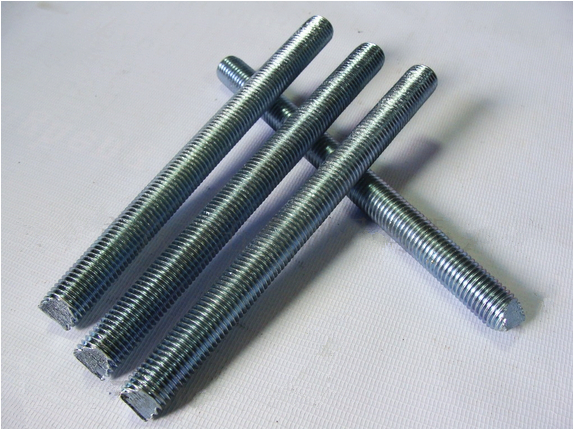 white zinc plated chemical anchor fastener